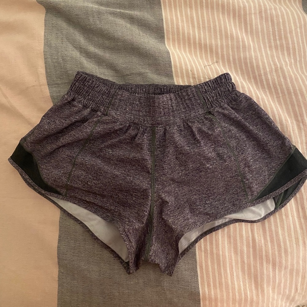 Gray lulu lemon shorts